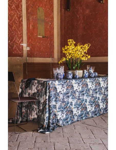 Nappe en lin viscose