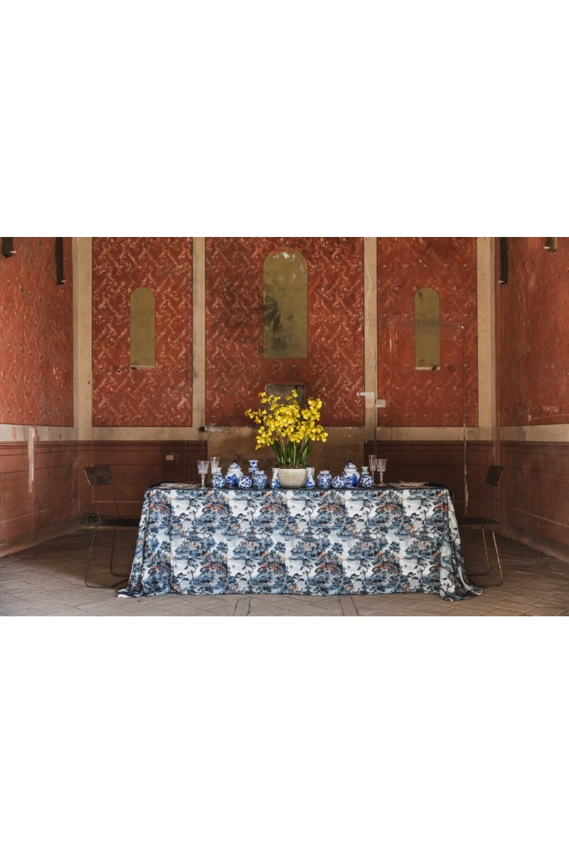 Nappe en lin viscose