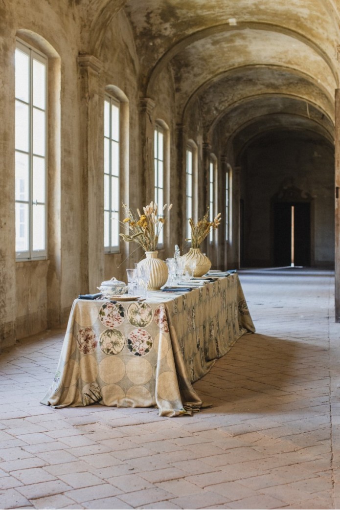 Nappe en lin viscose 2