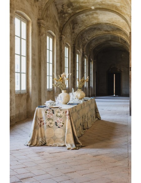 Nappe en lin viscose