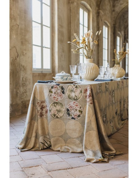 Nappe en lin viscose