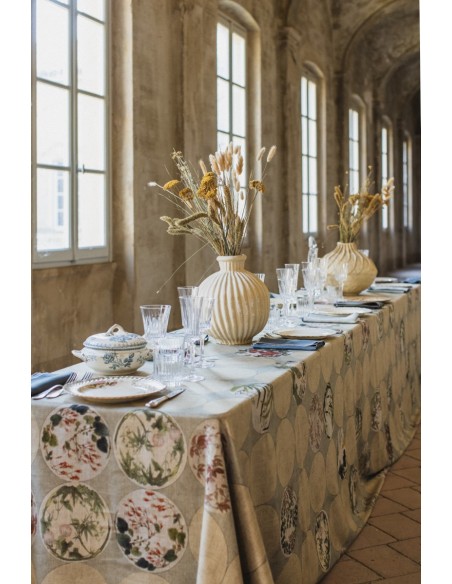 Nappe en lin viscose