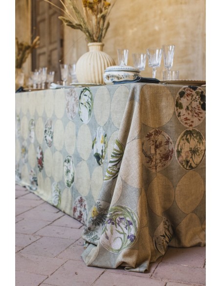 Nappe en lin viscose