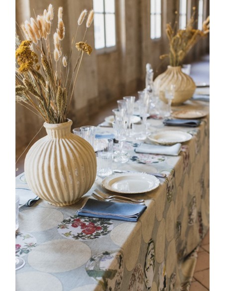 Nappe en lin viscose