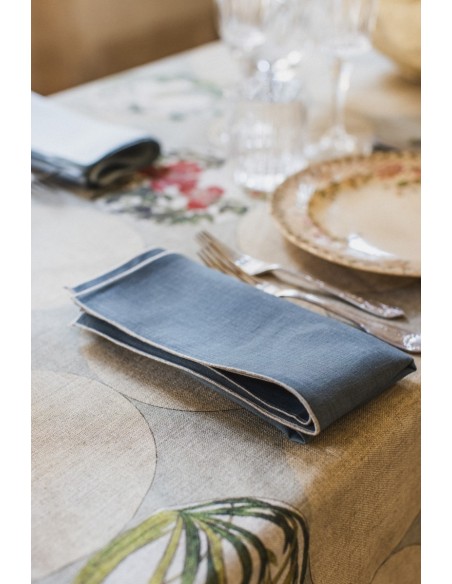 Nappe en lin viscose