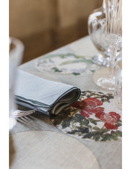 Nappe en lin viscose