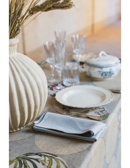 Nappe en lin viscose