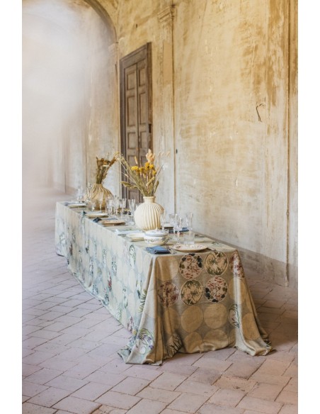 Nappe en lin viscose