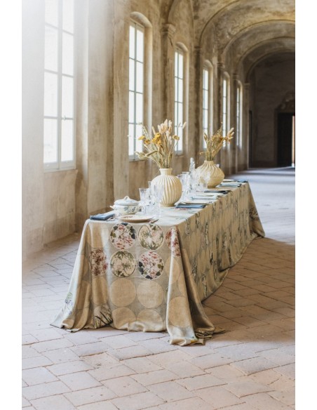 Nappe en lin viscose