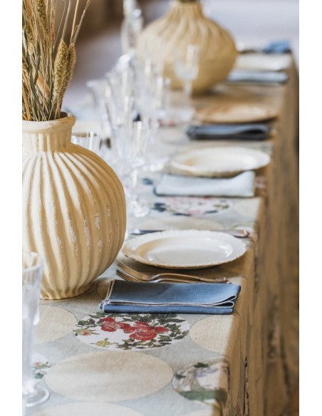 Nappe en lin viscose