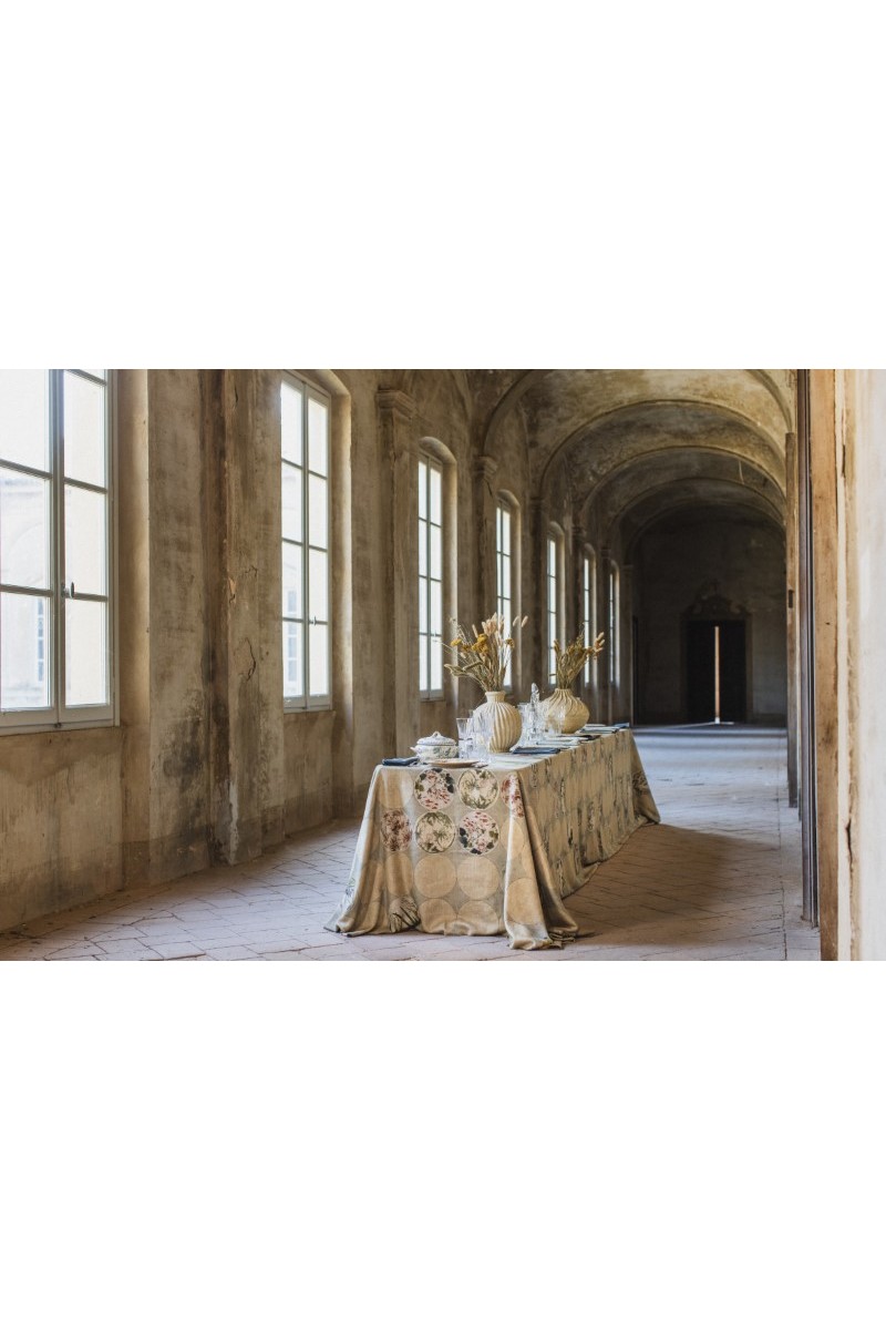 Nappe en lin viscose