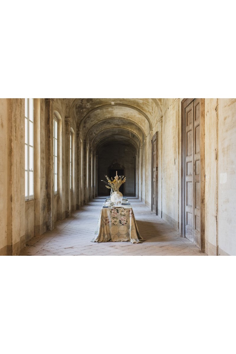 Nappe en lin viscose