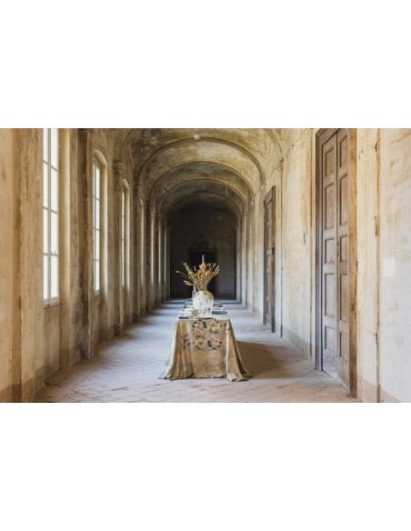 Nappe en lin viscose