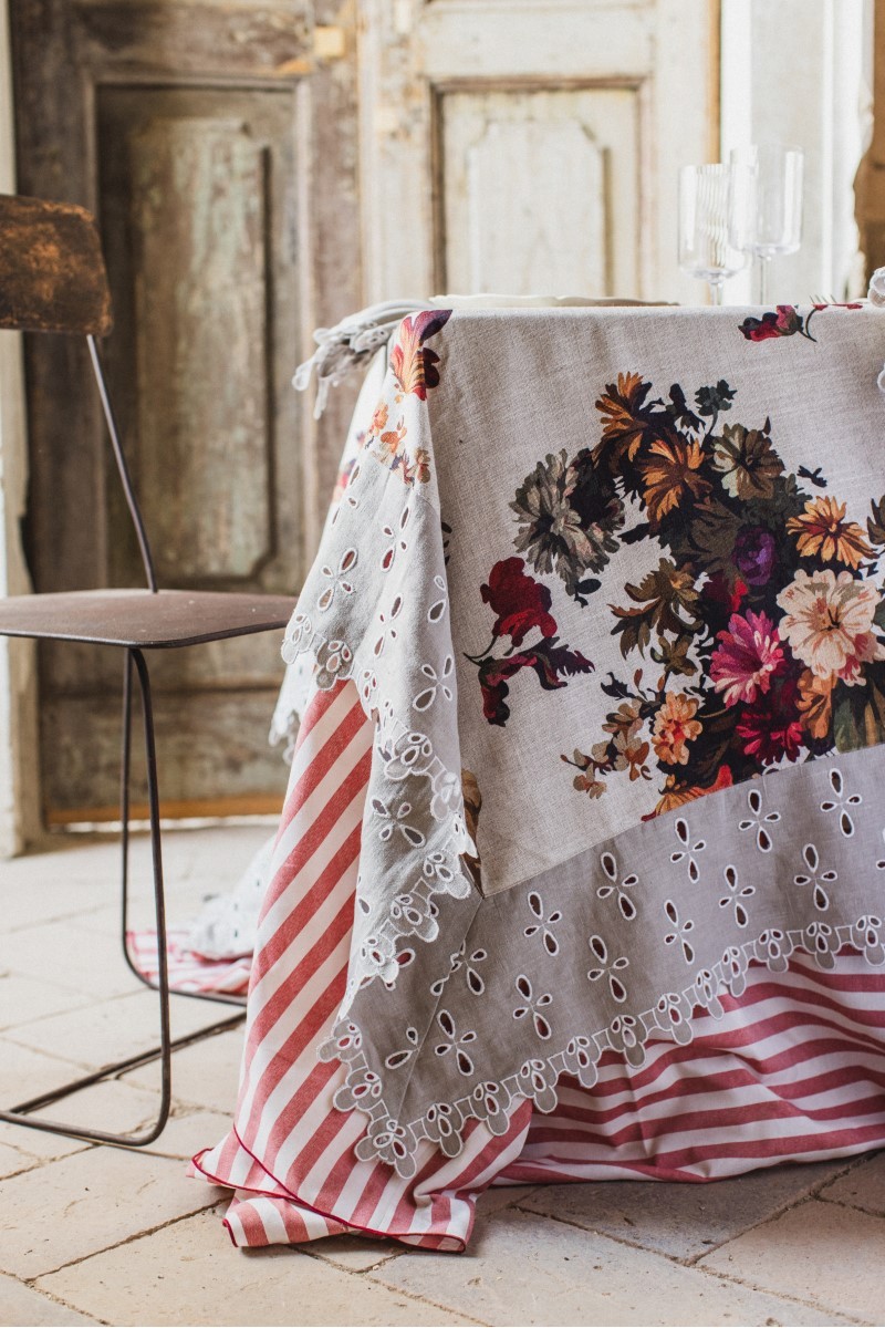 Tovaglia Amalfi in Lino Viscosa