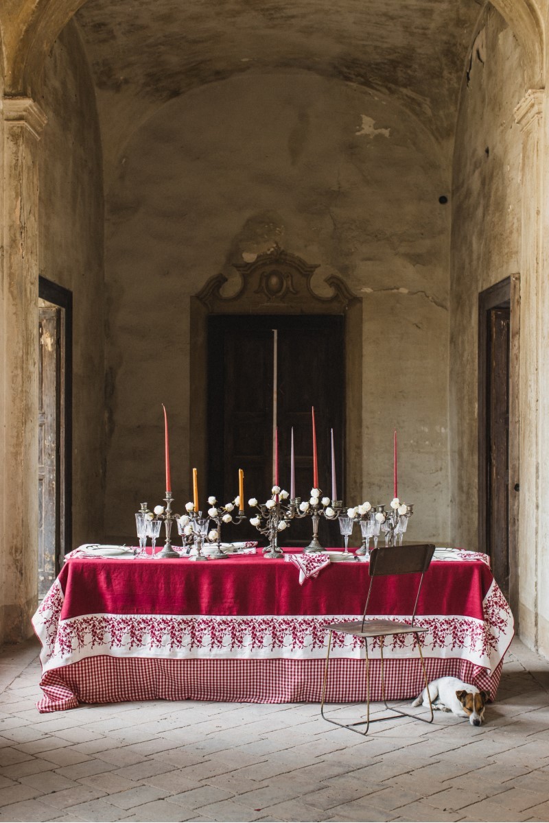  Nappe en lin Venaria