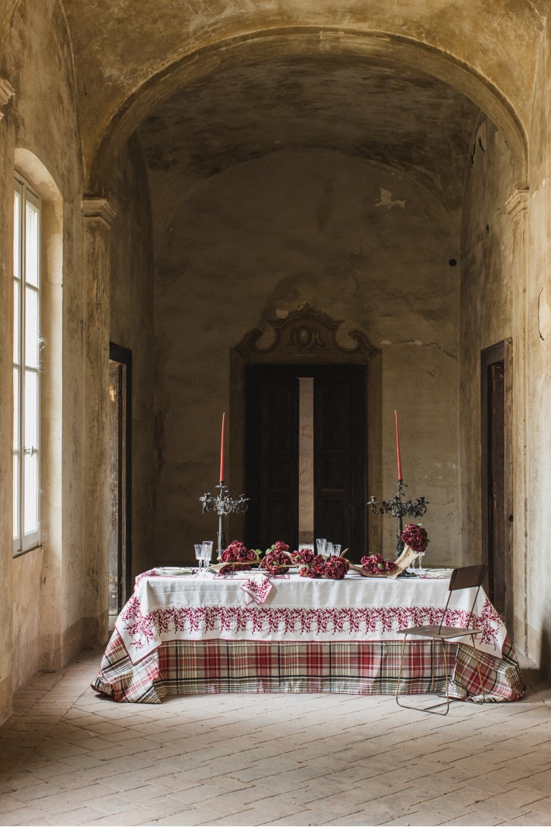 Tovaglia Venaria in Lino