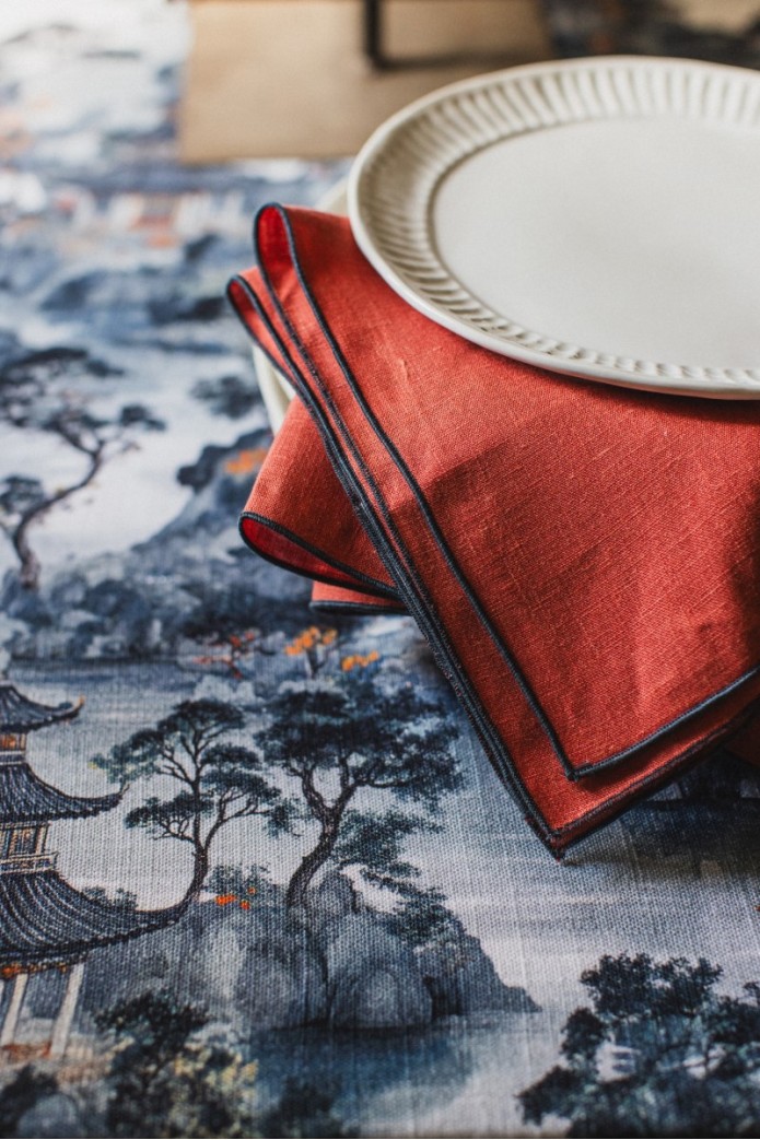 Serviette en lin Filo 2