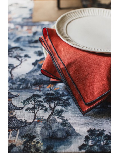 Serviette en lin Filo