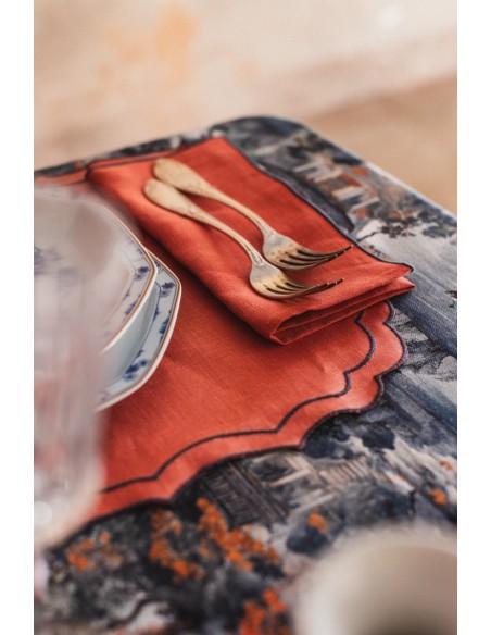 Serviette en lin Filo