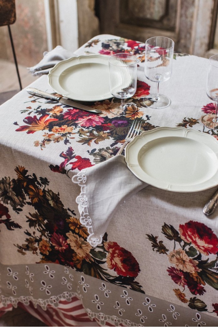 Serviette de table en lin Amalfi 2