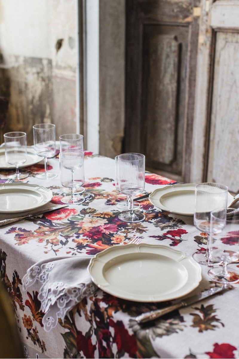 Serviette de table en lin Amalfi