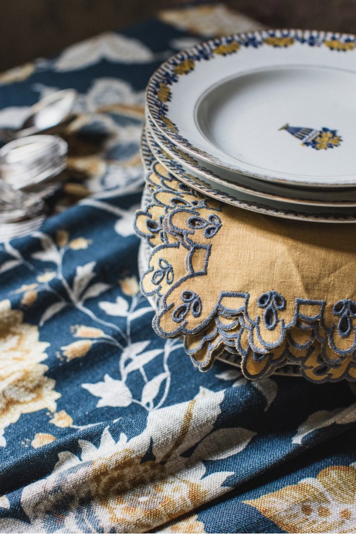 Serviette de table en lin Amalfi