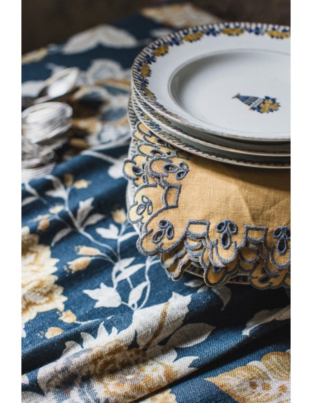 Serviette de table en lin Amalfi
