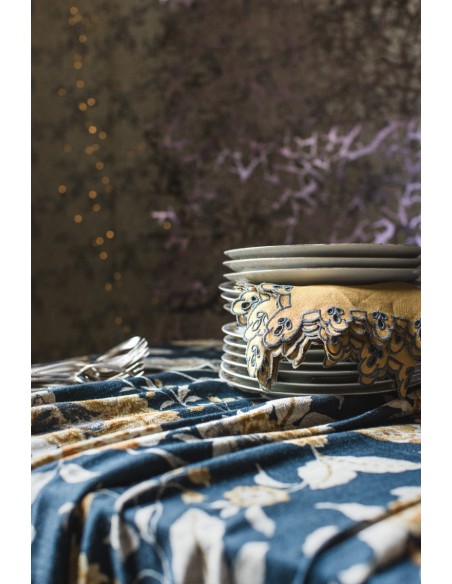 Serviette de table en lin Amalfi