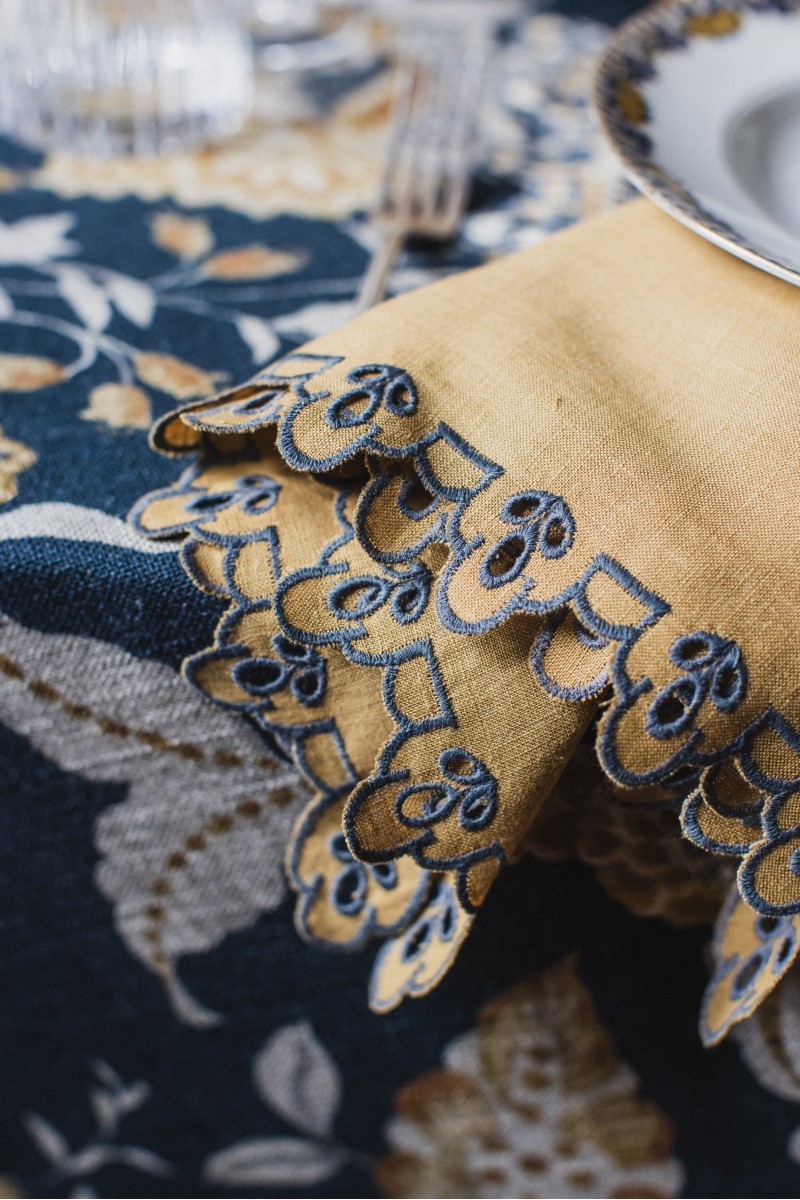 Serviette de table en lin Amalfi