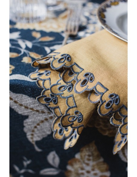 Serviette de table en lin Amalfi