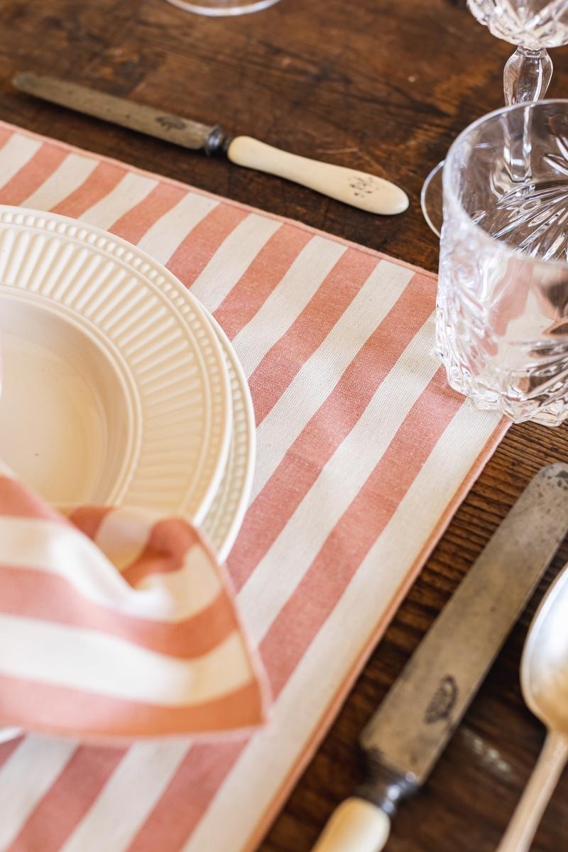 Placemat in Stain Resistant Cotton Filo
