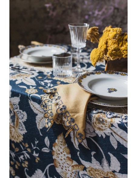 Serviette de table en lin Amalfi