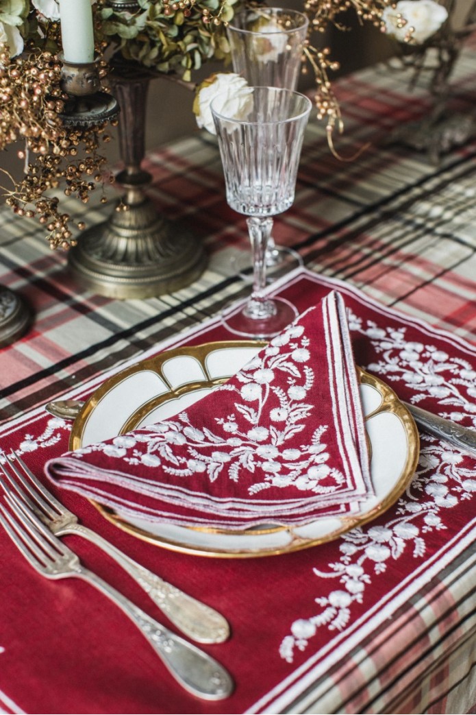 Serviette de table en lin Venaria 2