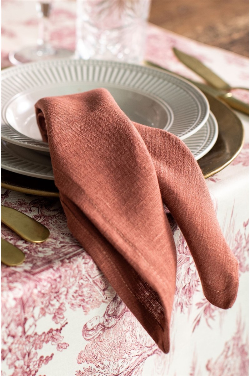 Serviette de table en pur lin