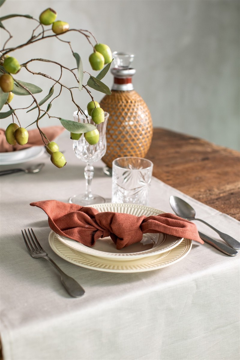 Serviette de table en pur lin