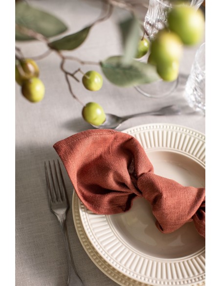 Serviette de table en pur lin