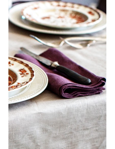 Serviette de table en pur lin