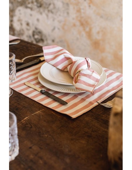Placemat in Stain Resistant Cotton Filo