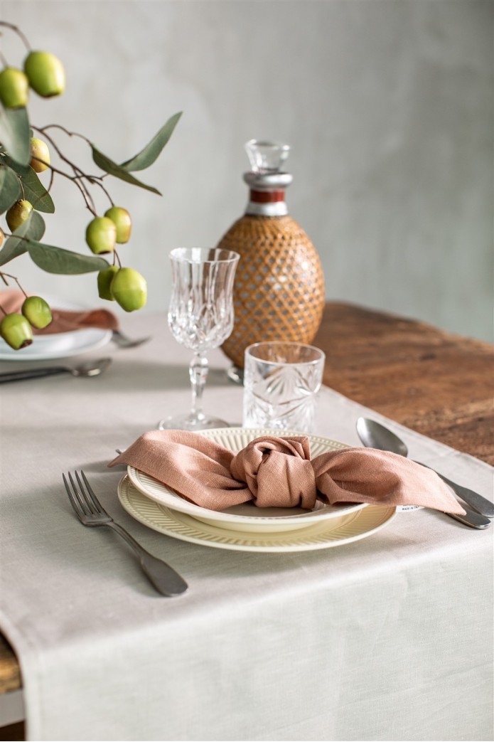 Serviette de table en pur lin 2