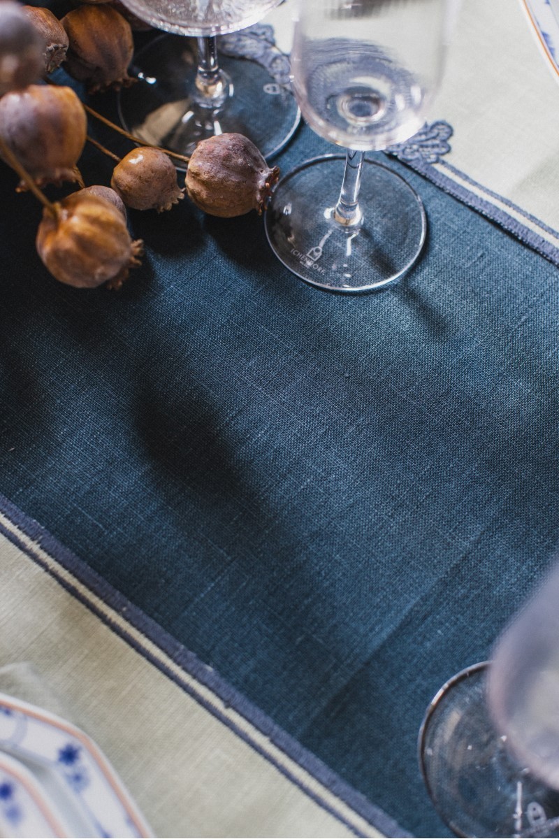 Nappe Quercia en lin anti-taches