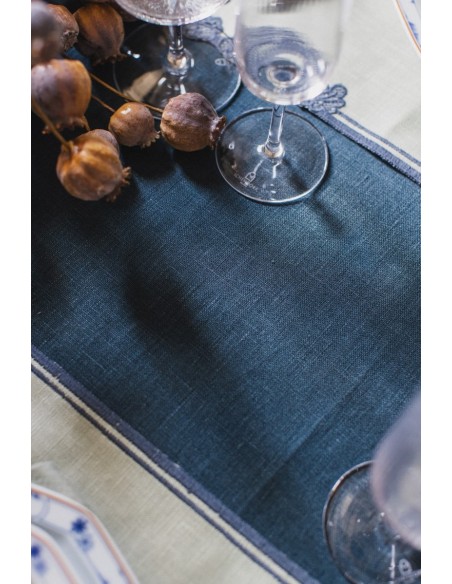 Nappe Quercia en lin anti-taches