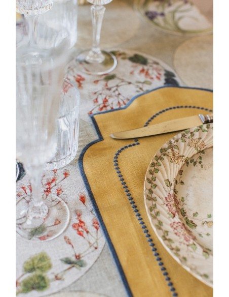 Tovaglietta Adele in Lino Antimacchia