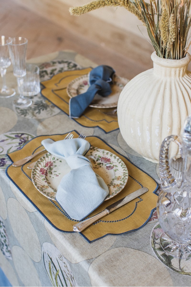 Tovaglietta Adele in Lino Antimacchia