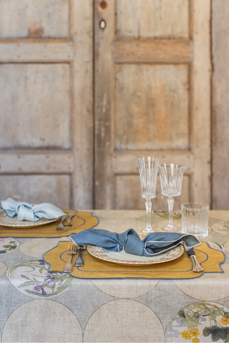 Tovaglietta Adele in Lino Antimacchia