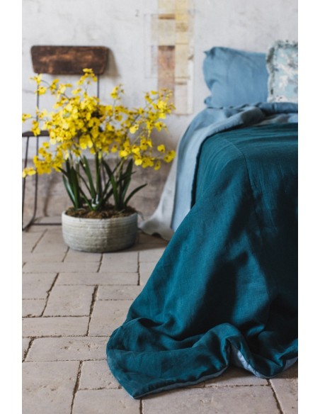 Couvre-lit réversible Pure, lin