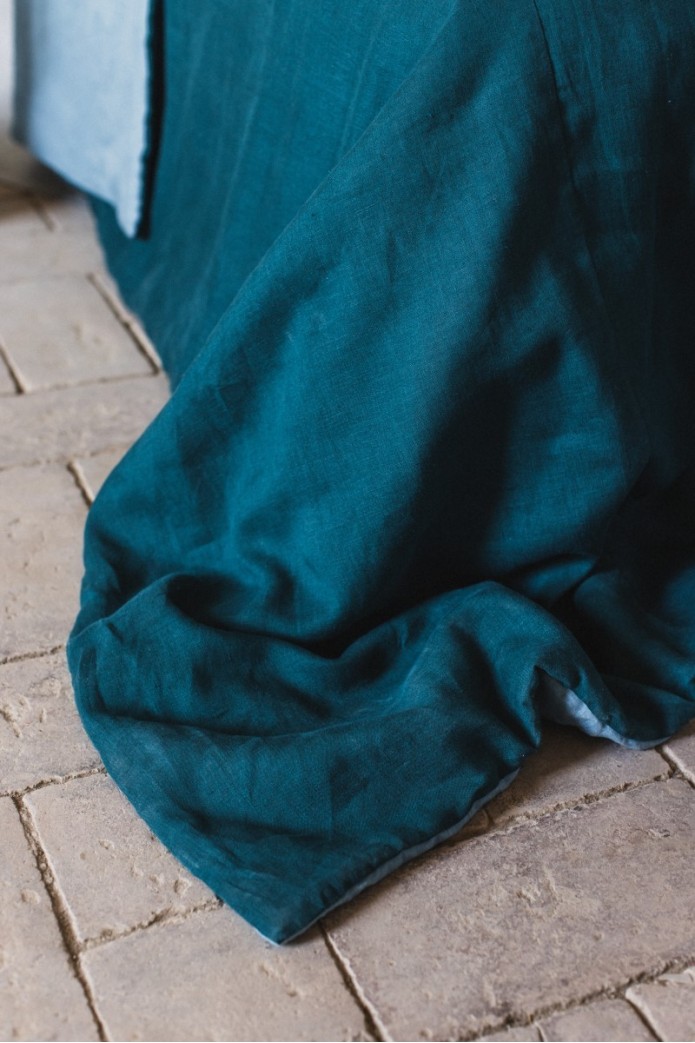 Couvre-lit réversible Pure, lin 2