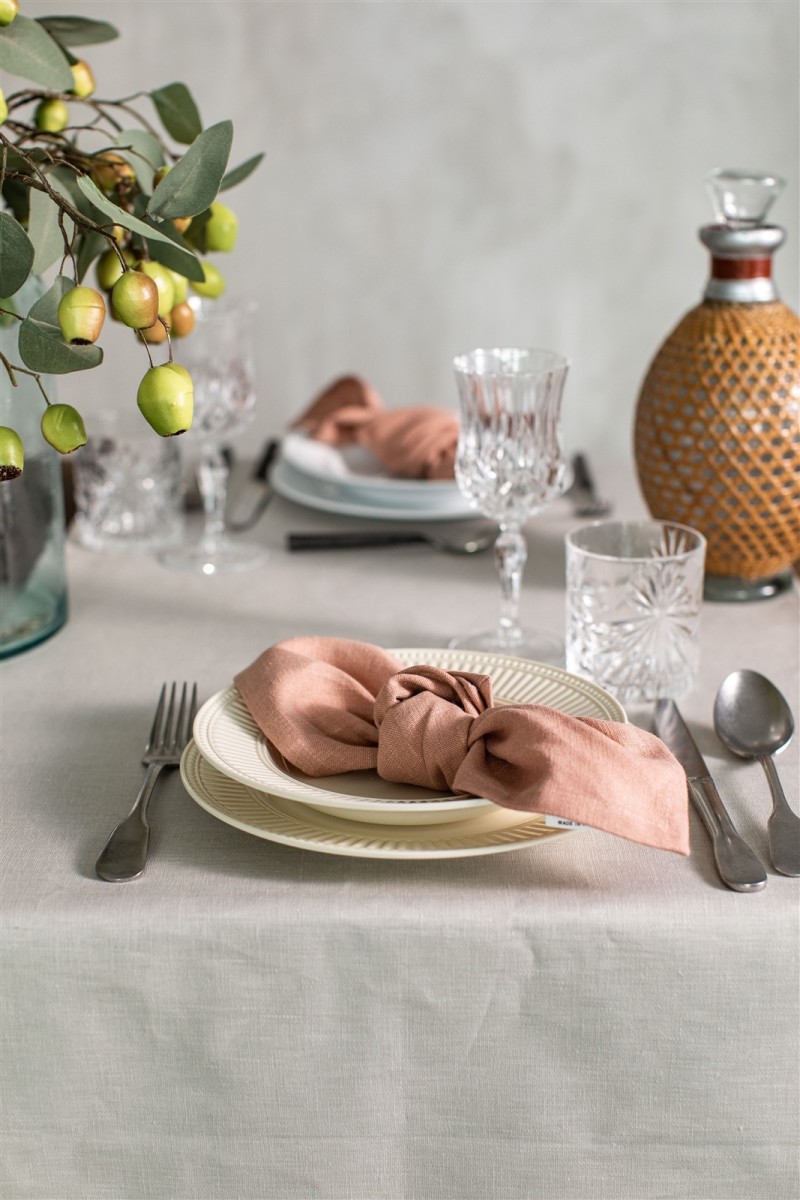 Serviette de table en pur lin
