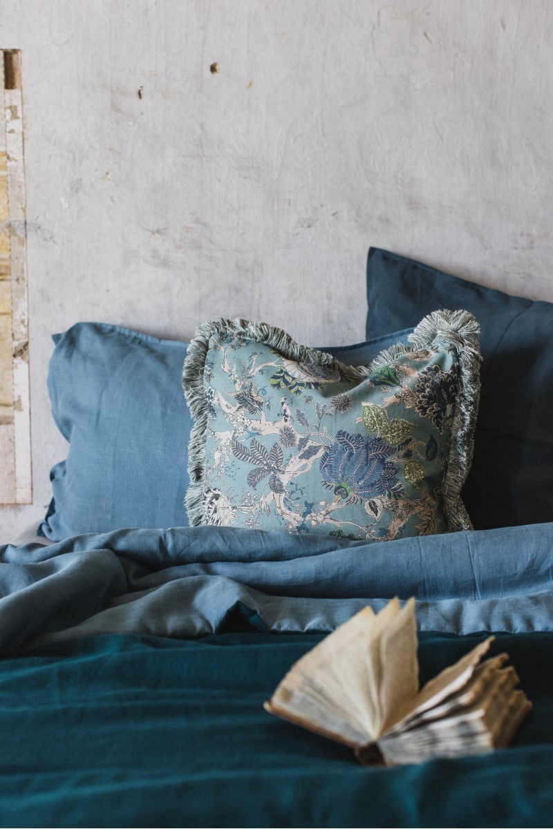 Copriletto Pure in Lino