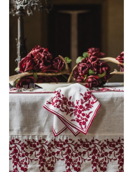 Serviette de table en lin Venaria