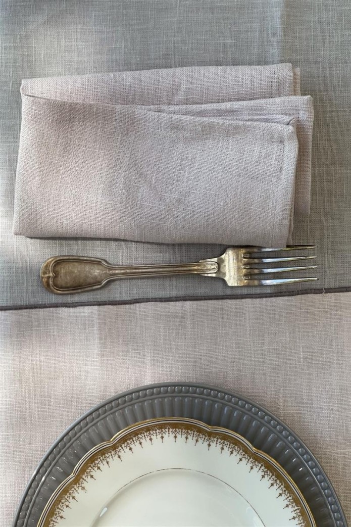 Serviette de table en pur lin 2